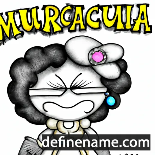 cartoon of the name Mariuccia