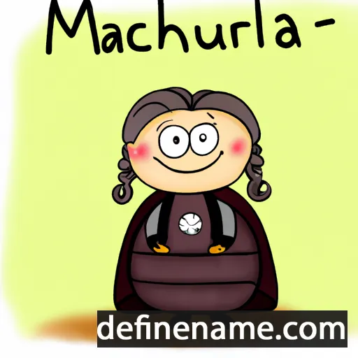 cartoon of the name Mariurschla