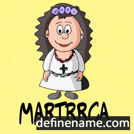 Marjetica cartoon