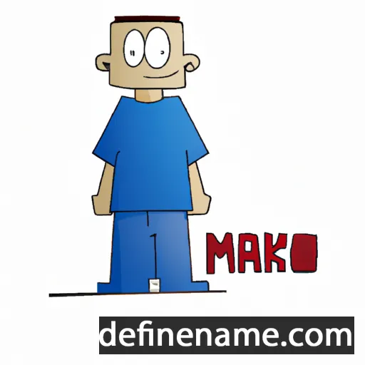 Markó cartoon