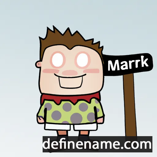 Markþór cartoon