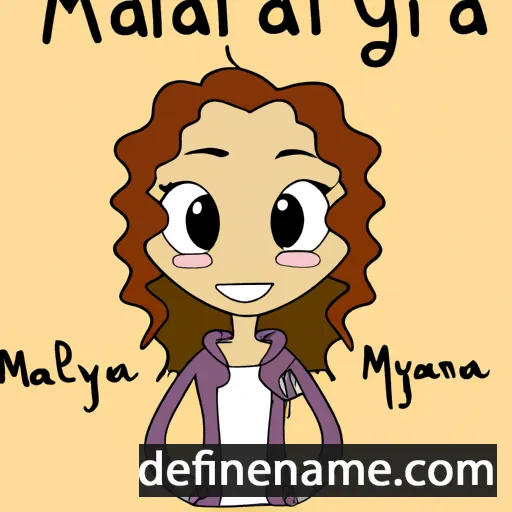 Marlayna cartoon