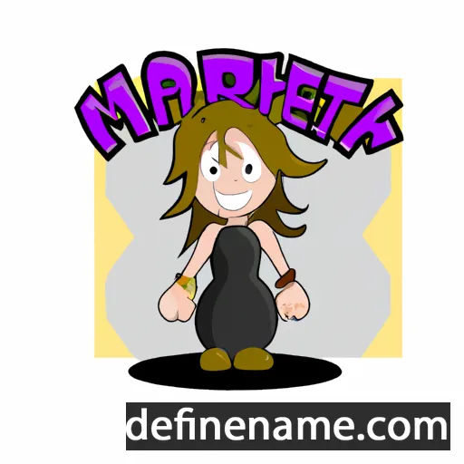 cartoon of the name Marleth