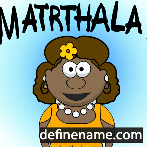 Marletha cartoon