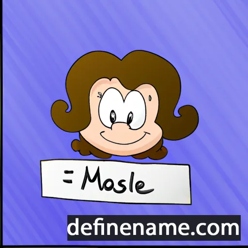 cartoon of the name Marliese