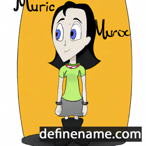 cartoon of the name Marluce