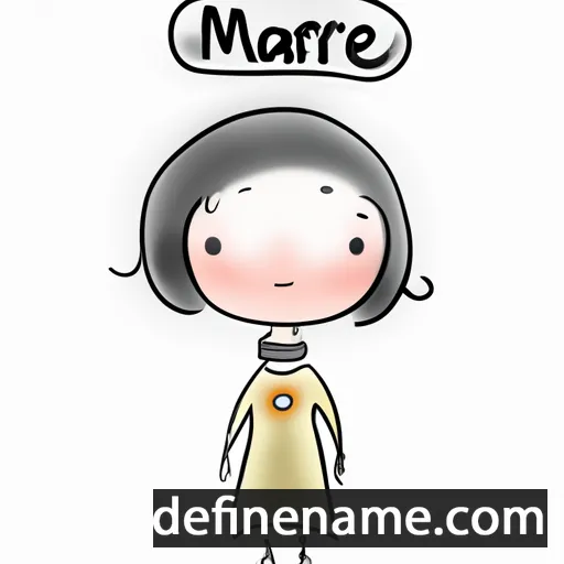 Maroie cartoon