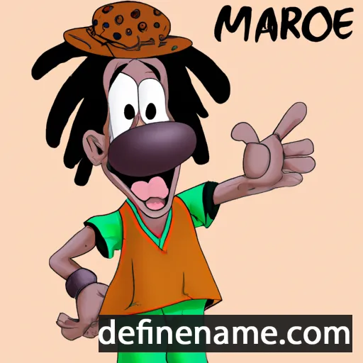 cartoon of the name Maroje