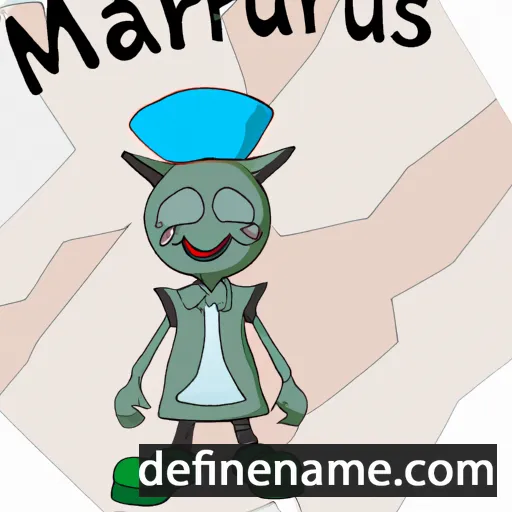 cartoon of the name Marolus