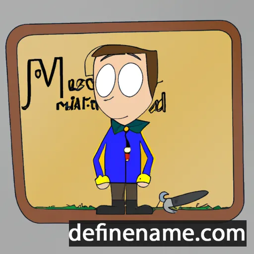 cartoon of the name Marquard