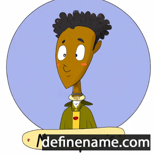 cartoon of the name Marquarius