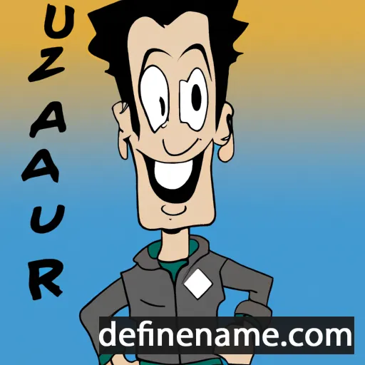 cartoon of the name Marquart