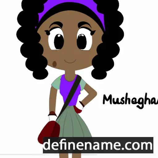 cartoon of the name Marquashia