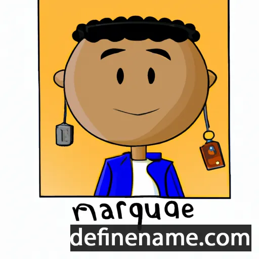 Marquel cartoon