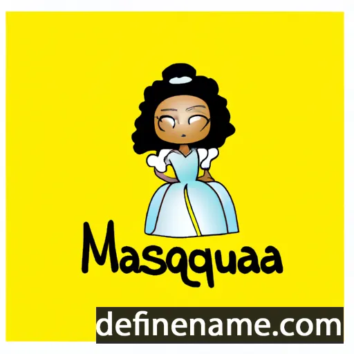 cartoon of the name Marquesa