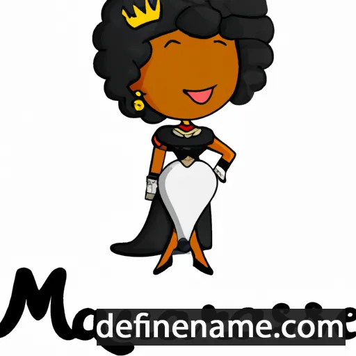 cartoon of the name Marquessa