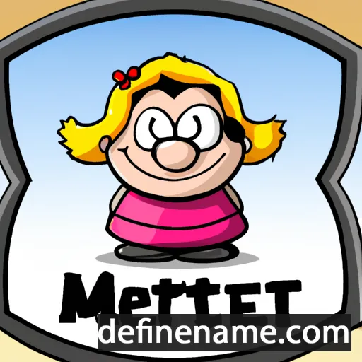 cartoon of the name Marretje