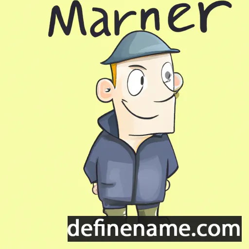 cartoon of the name Marriner