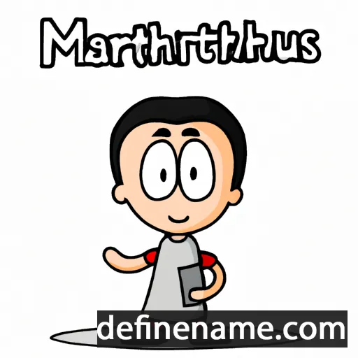 Marthinus cartoon