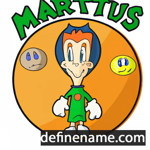 Martianus cartoon