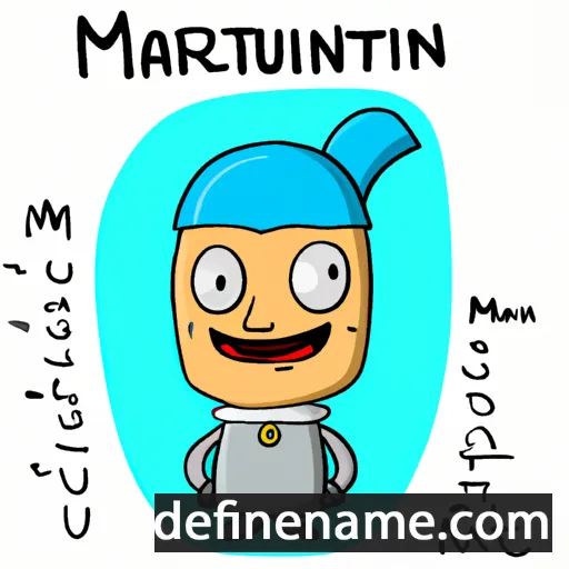 Martinianu cartoon