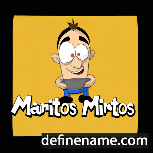 cartoon of the name Martinos