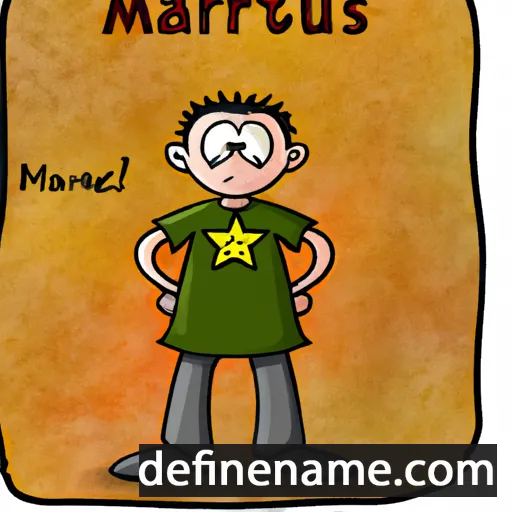 Martius cartoon