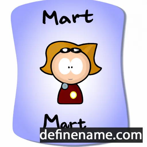 Martje cartoon