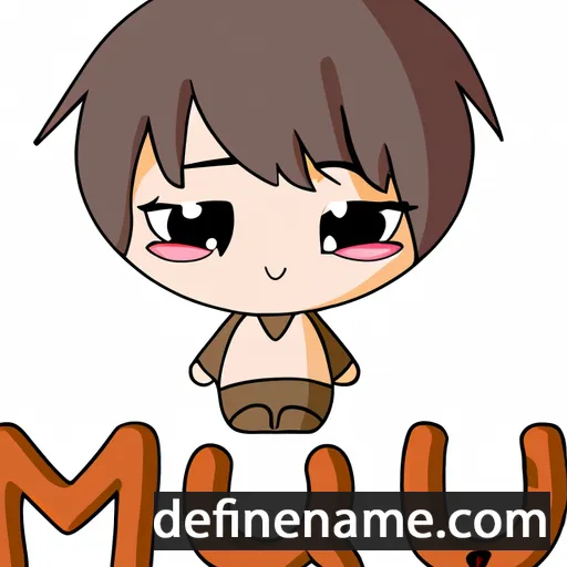 cartoon of the name Maru