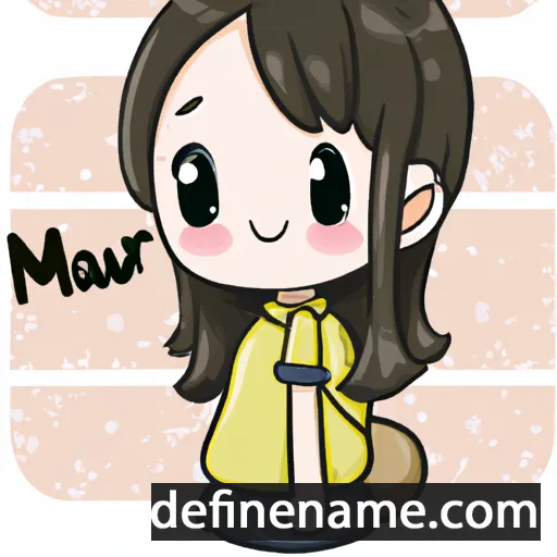 cartoon of the name Maru