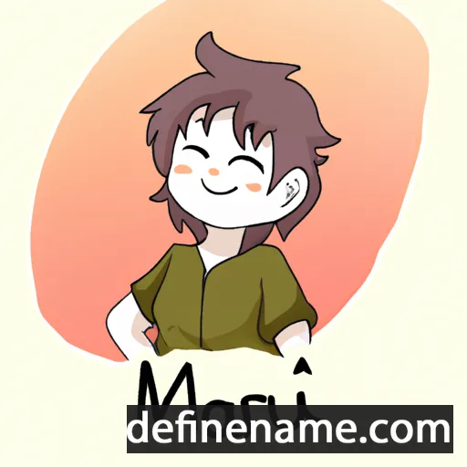 cartoon of the name Maru