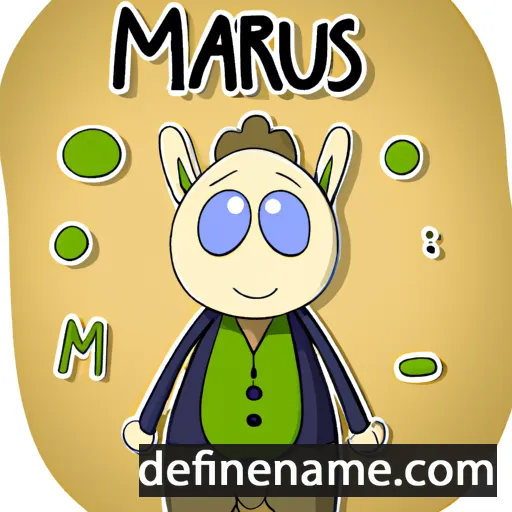 Maruś cartoon