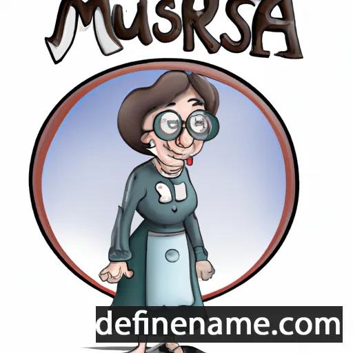 cartoon of the name Marusia