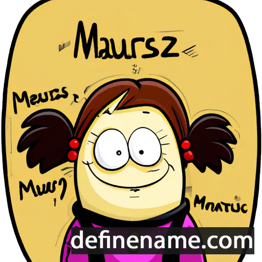 cartoon of the name Marusza