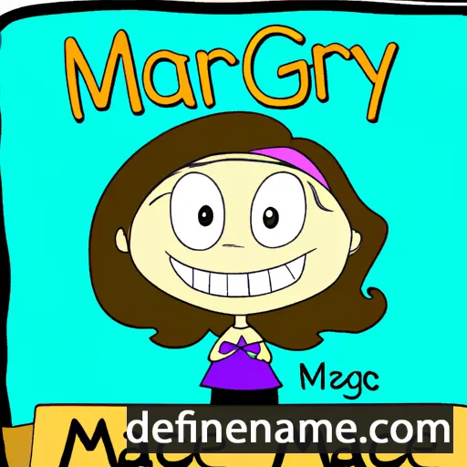 cartoon of the name Marygrace