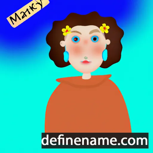 Maryka cartoon