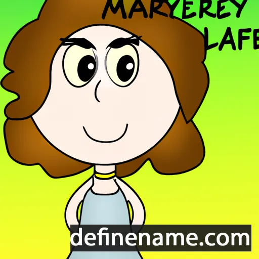 cartoon of the name Marylea