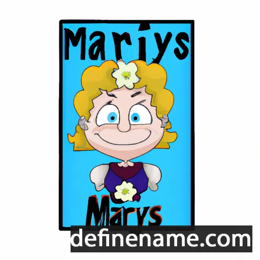 cartoon of the name Marylis