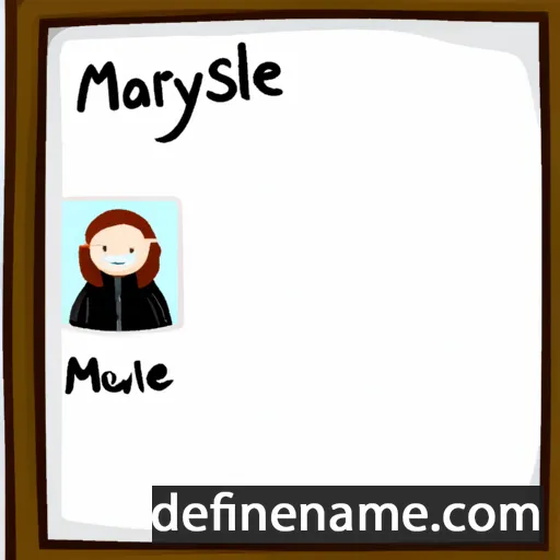 Marylise cartoon