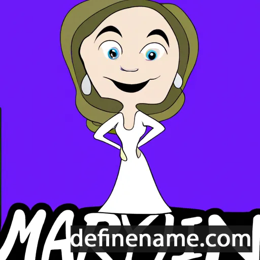 Marylynn cartoon