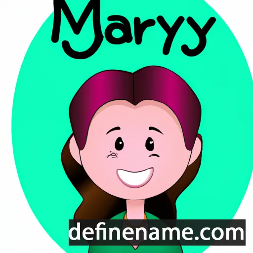 Maryn cartoon