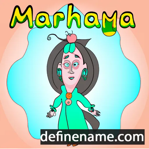 Marzhina cartoon