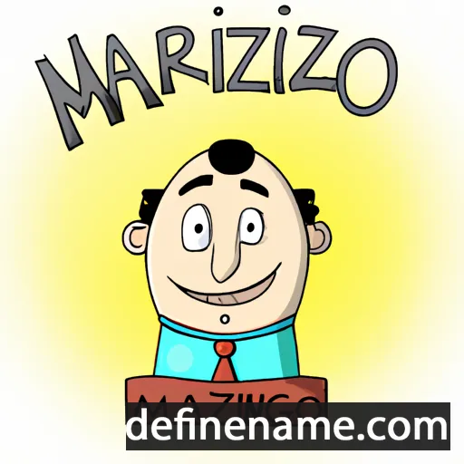 Marzialino cartoon