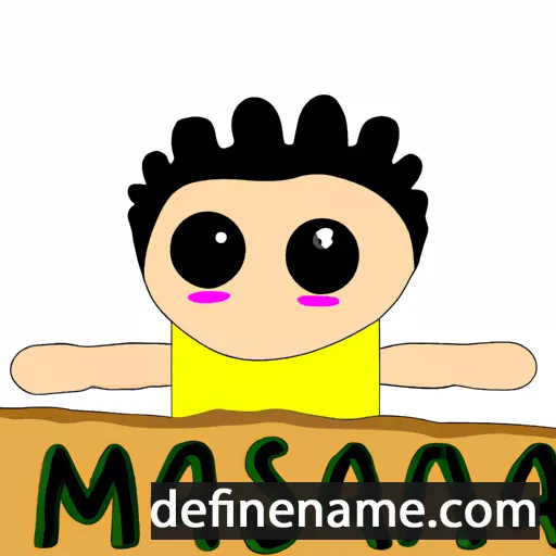 Masáuna cartoon