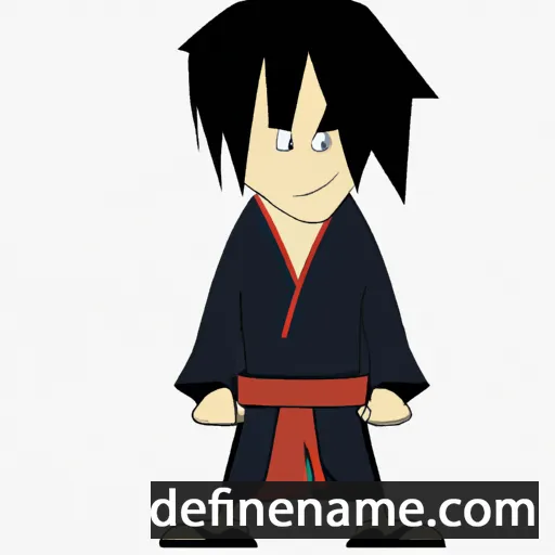 cartoon of the name Masafumi