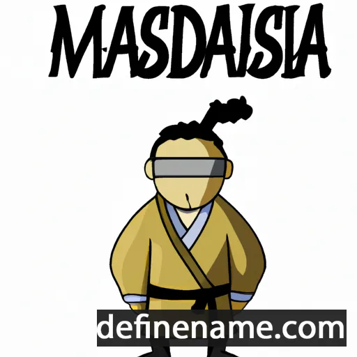 Masahide cartoon