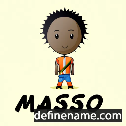 Masaio cartoon