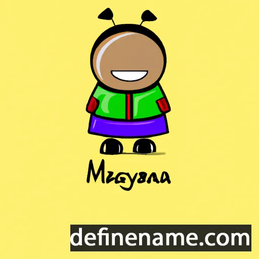 Masegonyana cartoon