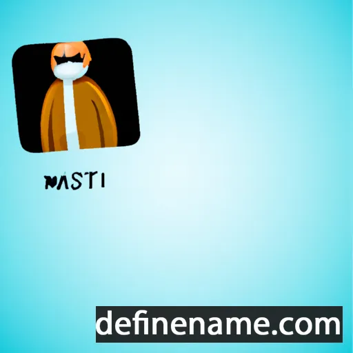 cartoon of the name Masfin