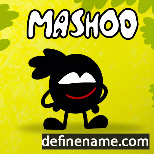 Mashö cartoon